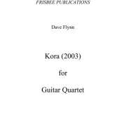 Kora for Guitar Quartet