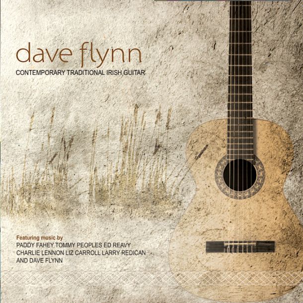 The artword for Dave Flynn – Contemporary Traditional Irish Guitar (CD)