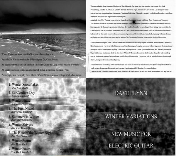 Winter Variations back cover